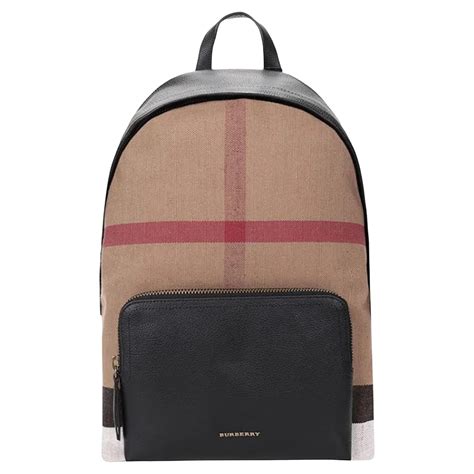 burberry small rucksack nylon backpack|burberry small canvas check backpack.